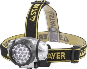 Фонарь налобный светодиодный STAYER "STANDARD" 7LED, 3 режима, 3ААА [56572]