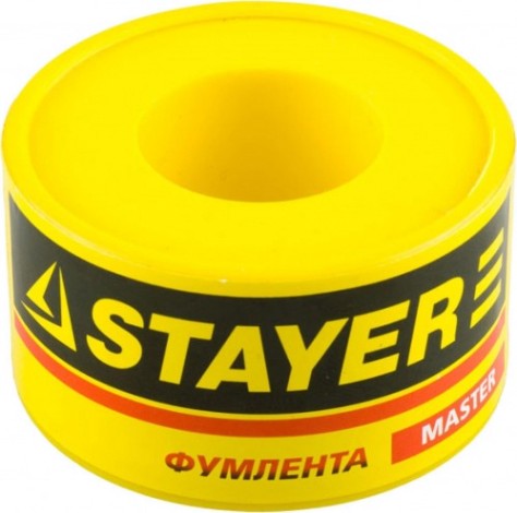 Фум лента STAYER MASTER плотность 0,40 г/см3, 0,075ммх25ммх10м [12360-25-040]