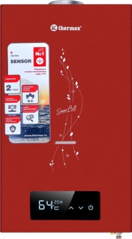 Газовая колонка THERMEX S 20 MD (art red) [ЭдЭБ02975]
