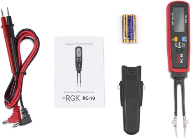 Измеритель SMD компонентов RGK RC-10 [755207]