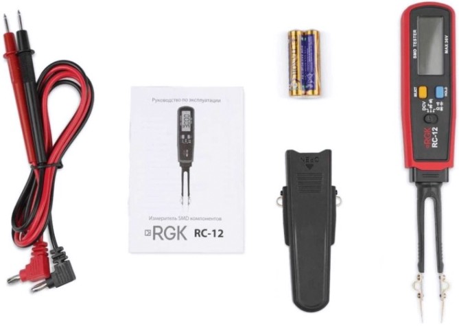 Измеритель SMD компонентов RGK RC-12 [755191]