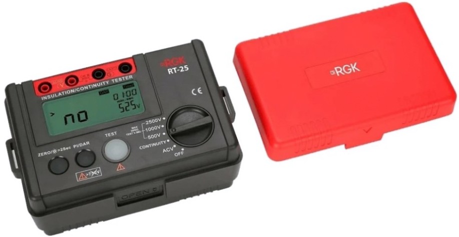 Измеритель сопротивления изоляции RGK RT-25 [776523]