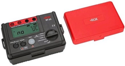 Измеритель сопротивления изоляции RGK RT-25 с поверкой [779708]