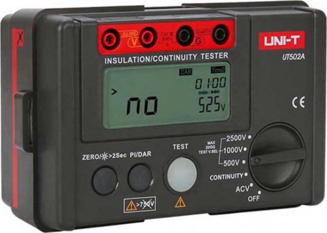 Измеритель сопротивления изоляции UNI-T UT502A [13-0044]