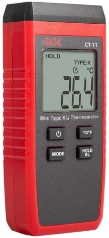 Измеритель температуры RGK CT-11+TR-10W с поверкой контактный [779760]