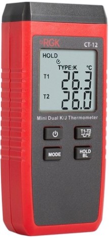 Измеритель температуры RGK CT-12+2шт TR-10S контактный [779937]