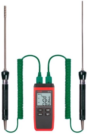 Измеритель температуры RGK CT-12+TR-10A+TR-10W контактный [779845]