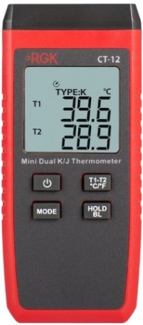 Измеритель температуры RGK CT-12+TR-10A+TR-10Wс поверкой контактный [779814]
