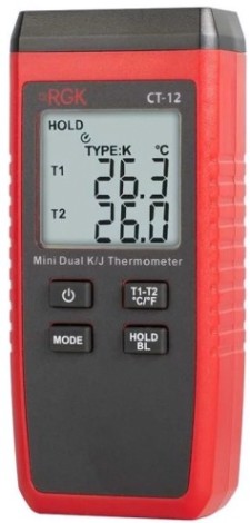Измеритель температуры RGK CT-12+TR-10W с поверкой контактный [779883]