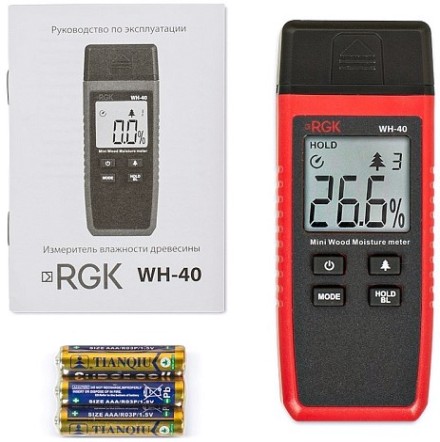 Измеритель влажности RGK WH-40 древесины [776295]