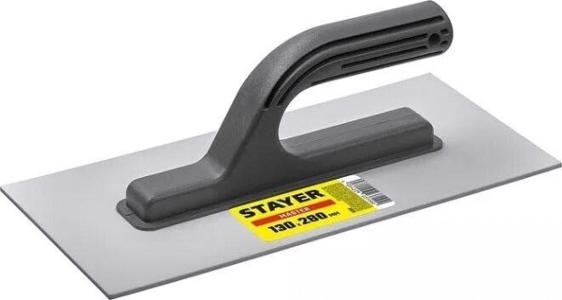 Кельма STAYER MASTER 130х280 мм, гладилка пластиковая [0809]