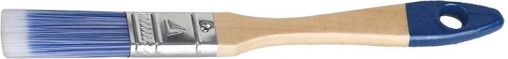 Кисть флейцевая STAYER AQUA-STANDARD плоская искусственная щетина, деревянная ручка, 20 [01032-020]