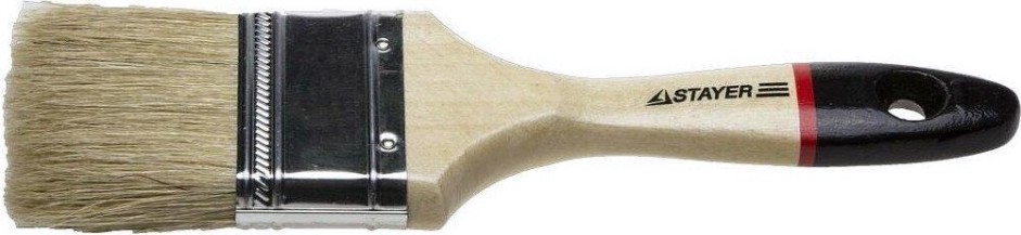Кисть плоская STAYER "UNIVERSAL-EURO" 50 мм 0102-050 [0102-050]