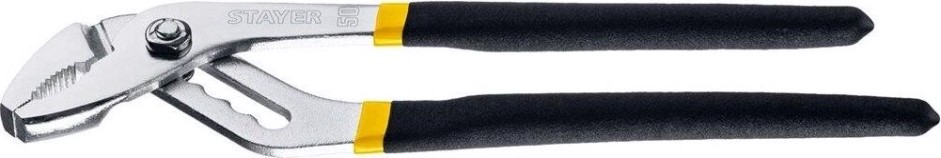 Клещи STAYER MASTER переставные, хромированные, закаленная сталь с55, [22035-10-25_z01]