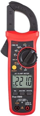 Клещи токоизмерительные RGK CM-10 с поверкой [779678]