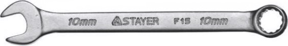 Ключ комбинированный STAYER 10 мм гаечный [27085-10]