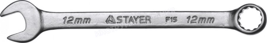 Ключ комбинированный STAYER 12 мм гаечный [27085-12]