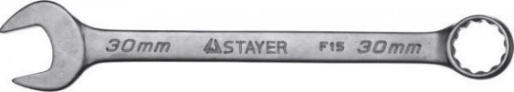 Ключ комбинированный STAYER 30 мм гаечный [27085-30]