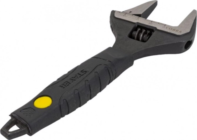 Ключ разводной STAYER 27264-15 cobra, 150 / 34 мм. Ключ разводной STAYER 27264-15 cobra, 150 / 34 мм.