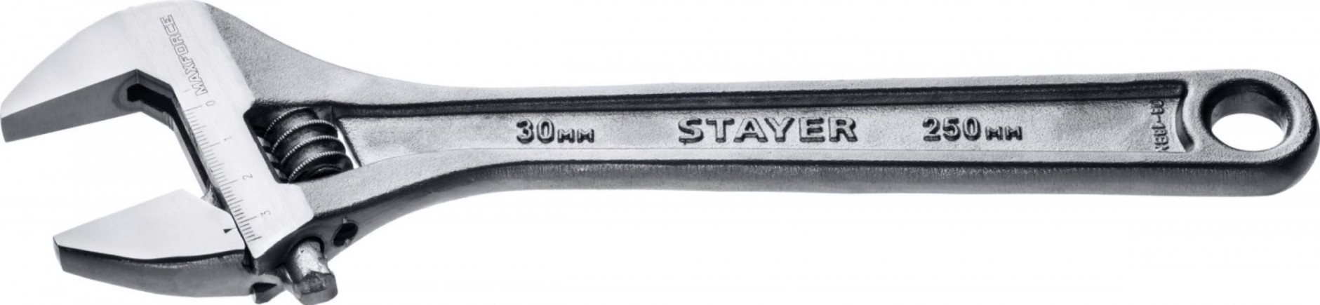 Ключ разводной STAYER MAX-Force 250 / 30 мм, [2725-25_z01]