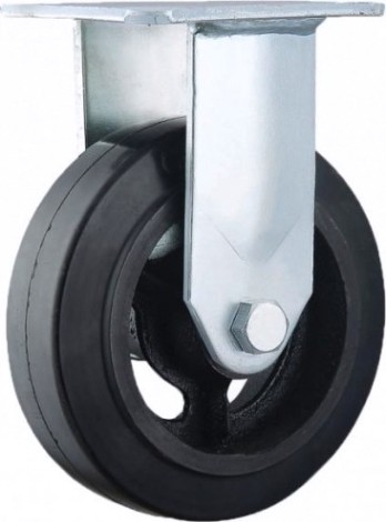 Колесная опора большегрузная MFK-TORG FCD42 обрезиненное неповоротное 100 мм [1081100]