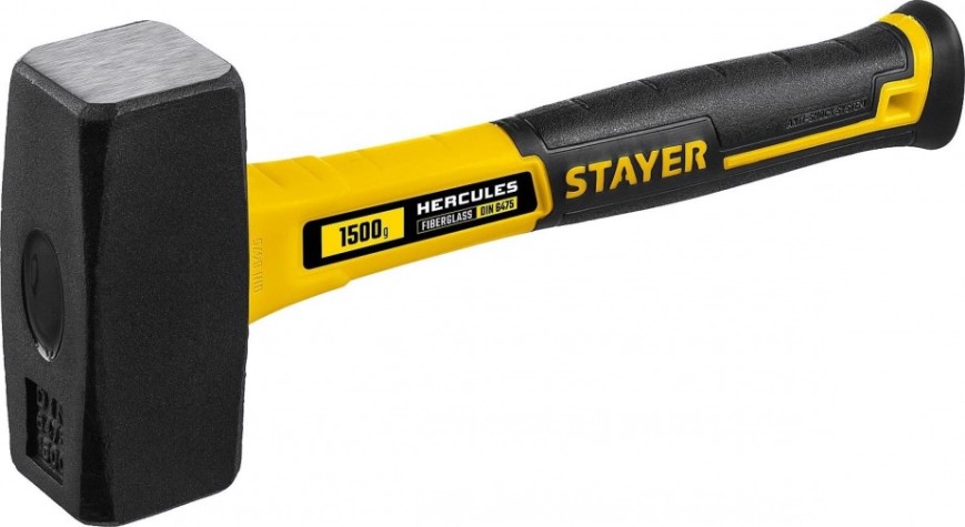 Кувалда STAYER Hercules 1.5 кг с фиберглассовой рукояткой [20052-15_z01]