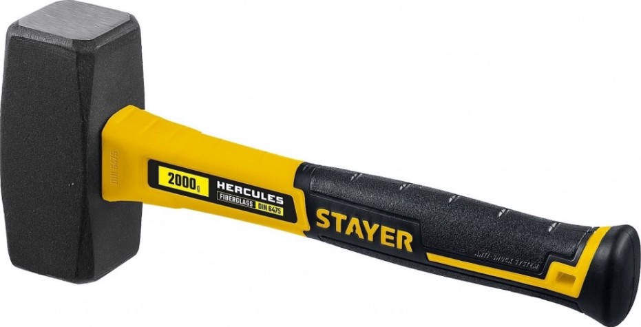 Кувалда STAYER Hercules 2 кг с фиберглассовой рукояткой