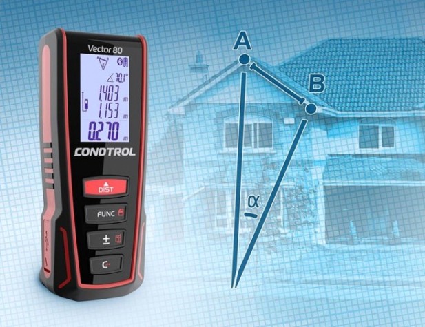 Лазерный дальномер CONDTROL Vector 80 [1-4-099]