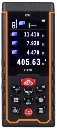 Лазерный дальномер RGK D120 [4610011871382]