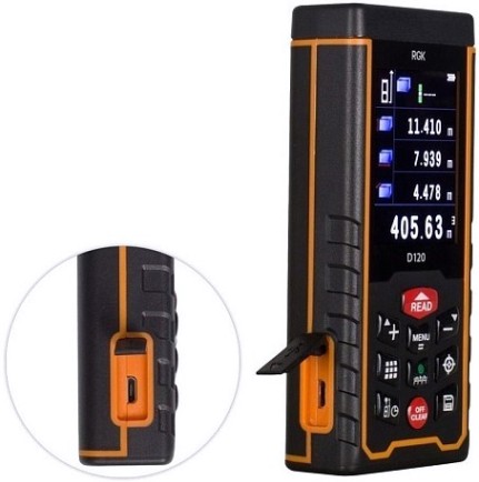 Лазерный дальномер RGK D120 [4610011871382]