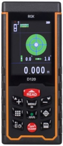 Лазерный дальномер RGK D120 С ПОВЕРКОЙ [755672]