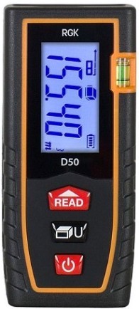 Лазерный дальномер RGK D50 [4610011871825]