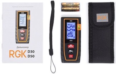 Лазерный дальномер RGK D50 [4610011871825]