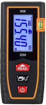 Лазерный дальномер RGK D50 С ПОВЕРКОЙ [755634]