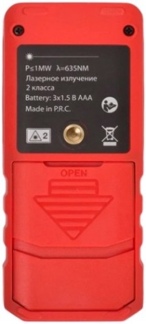 Лазерный дальномер RGK DL100 с угломером [4610011875076]