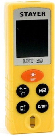Лазерный дальномер STAYER LDM-40 [34956]