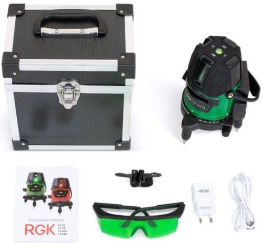 Лазерный уровень RGK LP-62G [775281]