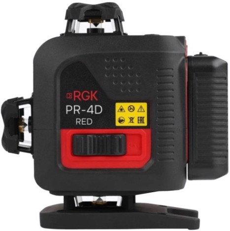 Лазерный уровень RGK PR-4D Red [756822]