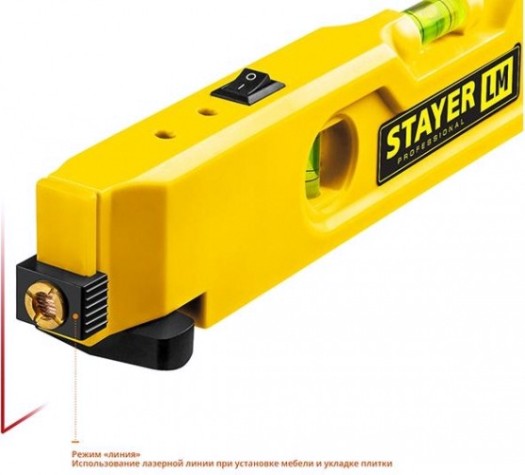 Лазерный уровень STAYER LM [34985]