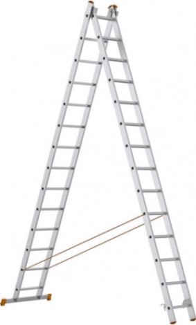 Лестница-стремянка двухсекционная Sarayli 2х14 [4214]