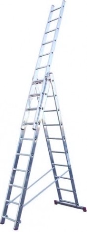 Лестница-стремянка трехсекционная KRAUSE CORDA 3х10 [010407]