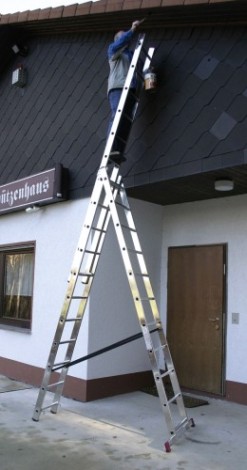 Лестница-стремянка трехсекционная KRAUSE CORDA 3х11 [010421]