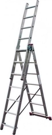 Лестница-стремянка трехсекционная KRAUSE CORDA 3х12 [010445]