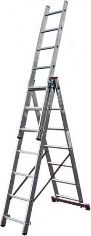 Лестница-стремянка трехсекционная KRAUSE CORDA 3х14 [010452]