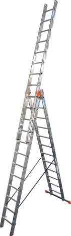 Лестница-стремянка трехсекционная KRAUSE MONTO TRIBILO 3х12 с доп. функцией (120977) [120977]