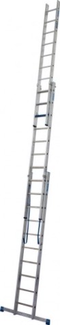 Лестница-стремянка трехсекционная KRAUSE STABILO 3x 8 +S [131652]