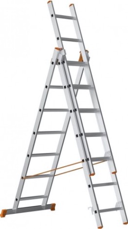 Лестница-стремянка трехсекционная Sarayli 3х 7 [4307]