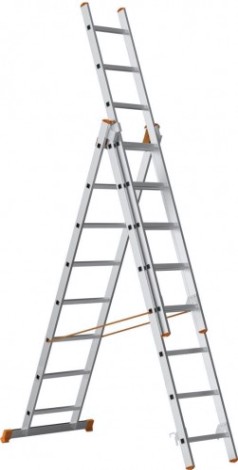 Лестница-стремянка трехсекционная Sarayli 3х 8 [4308]