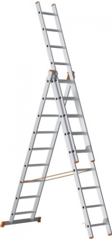 Лестница-стремянка трехсекционная Sarayli 3х 9 [4309]