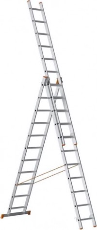 Лестница-стремянка трехсекционная Sarayli 3х11 [4311]